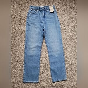 Madewell Curvy 90s Straight Jeans Enmore Wash Size 27 NWT